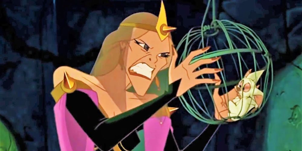 Ludmilla has Bartok trapped in a cage