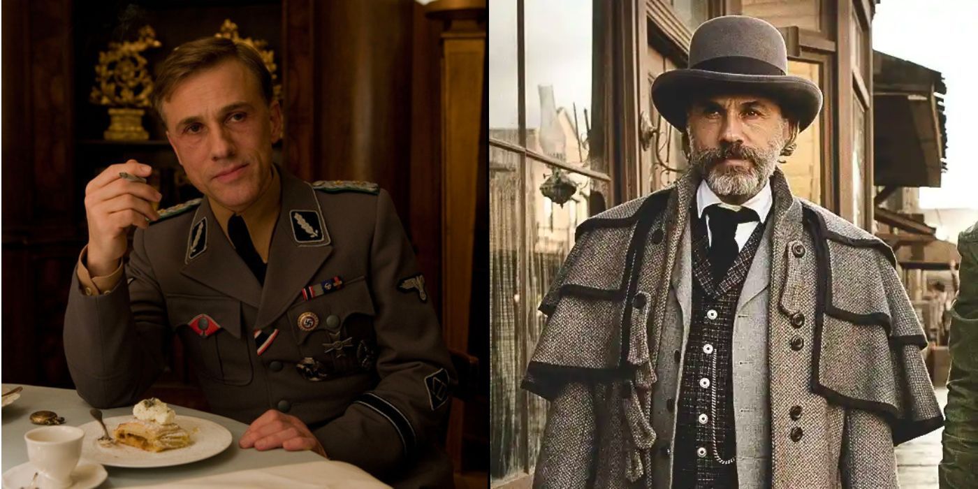 Christoph Waltz in Inglorious Basterds and Django Unchained