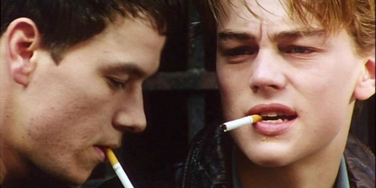Mark Wahlberg and Leonardo DiCaprio in 'The Basketball Diaries'