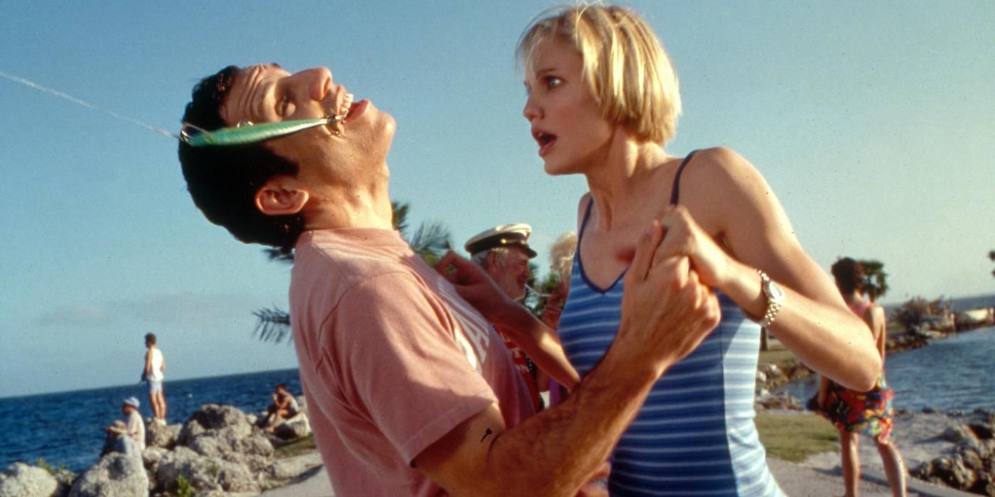 Ben Stiller and Cameron Diaz in There's Something About Mary