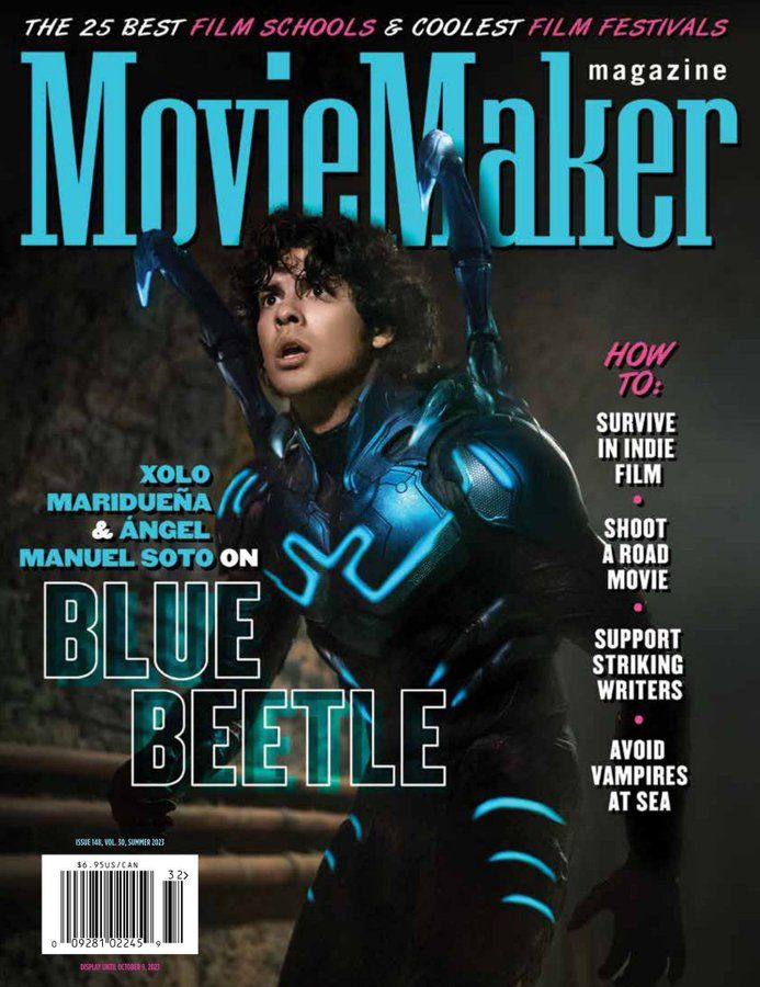 New Blue Beetle Image Xolo Maridueña Suits Up