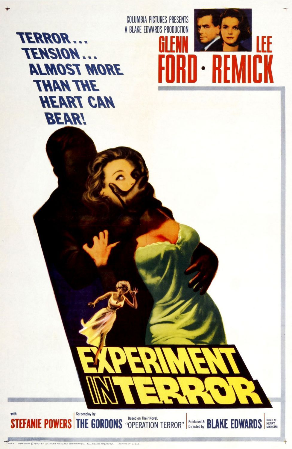 Experiment in Terror Film Poster