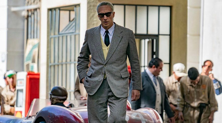 'Ferrari' Movie Image: Adam Driver Suits Up