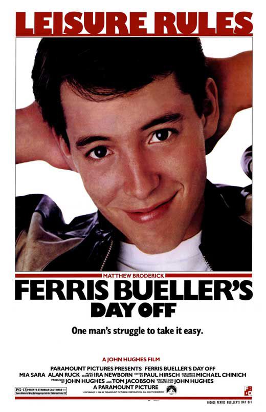 Ferris Buellers Day Off Film Poster