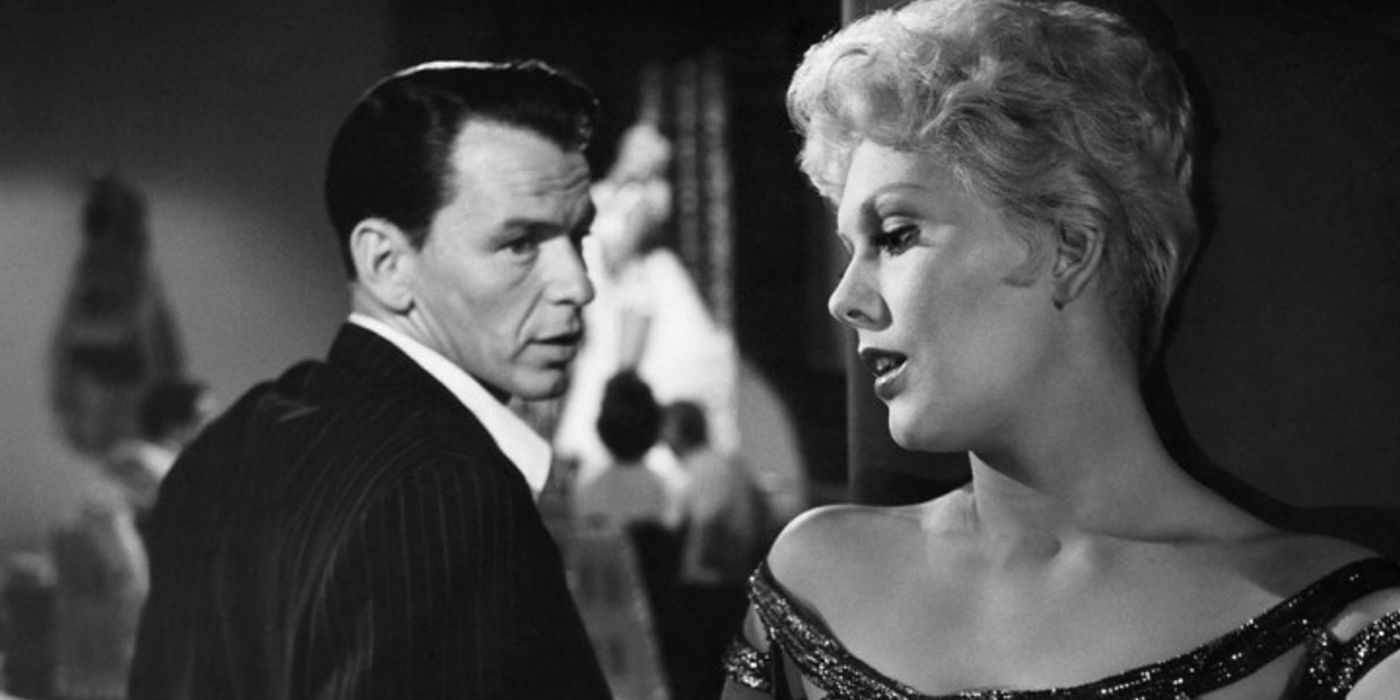 Frank Sinatra and Kim Novak in The Man with the Golden Arm