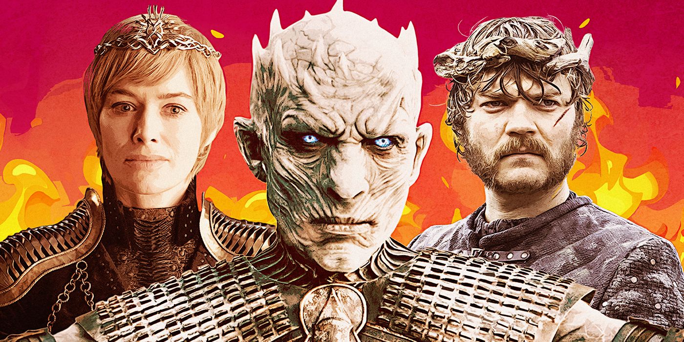 Vladimir Furdik, Pilou Asbaek, and Lena Headey in Game of Thrones