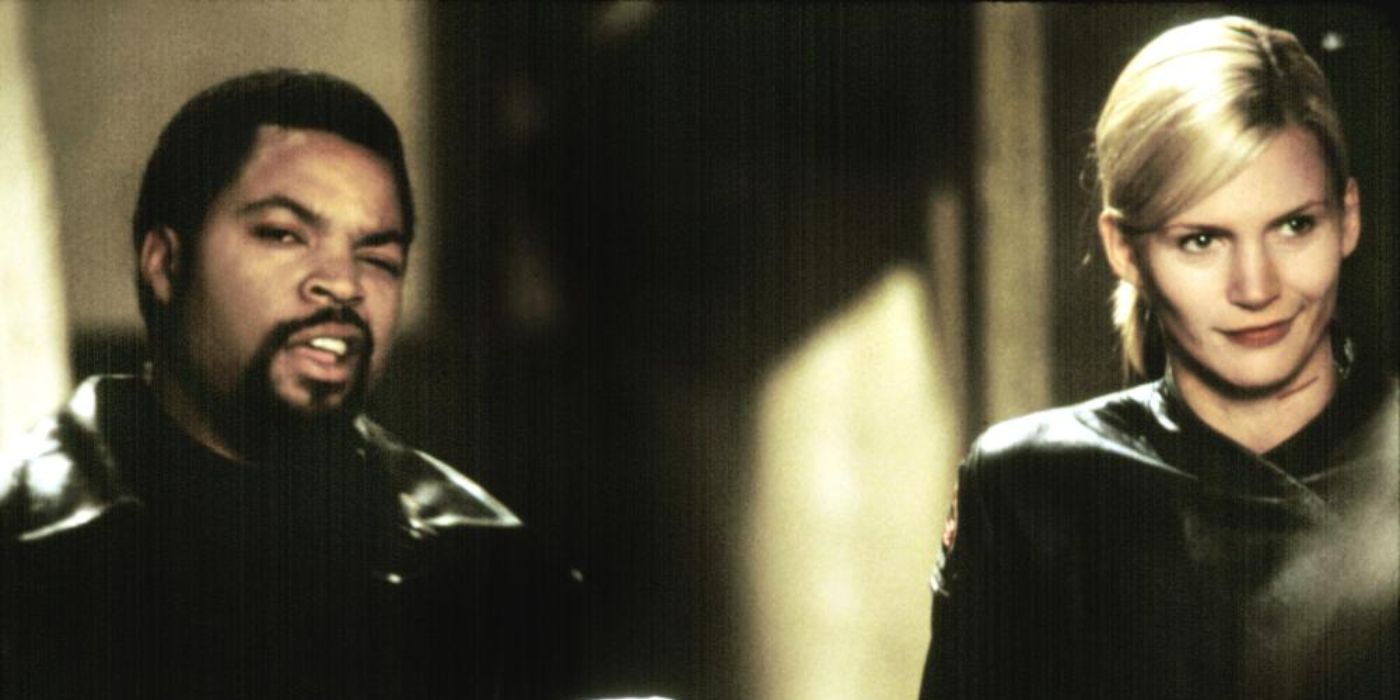 Natasha Henstridge and Ice Cube in Ghosts of Mars