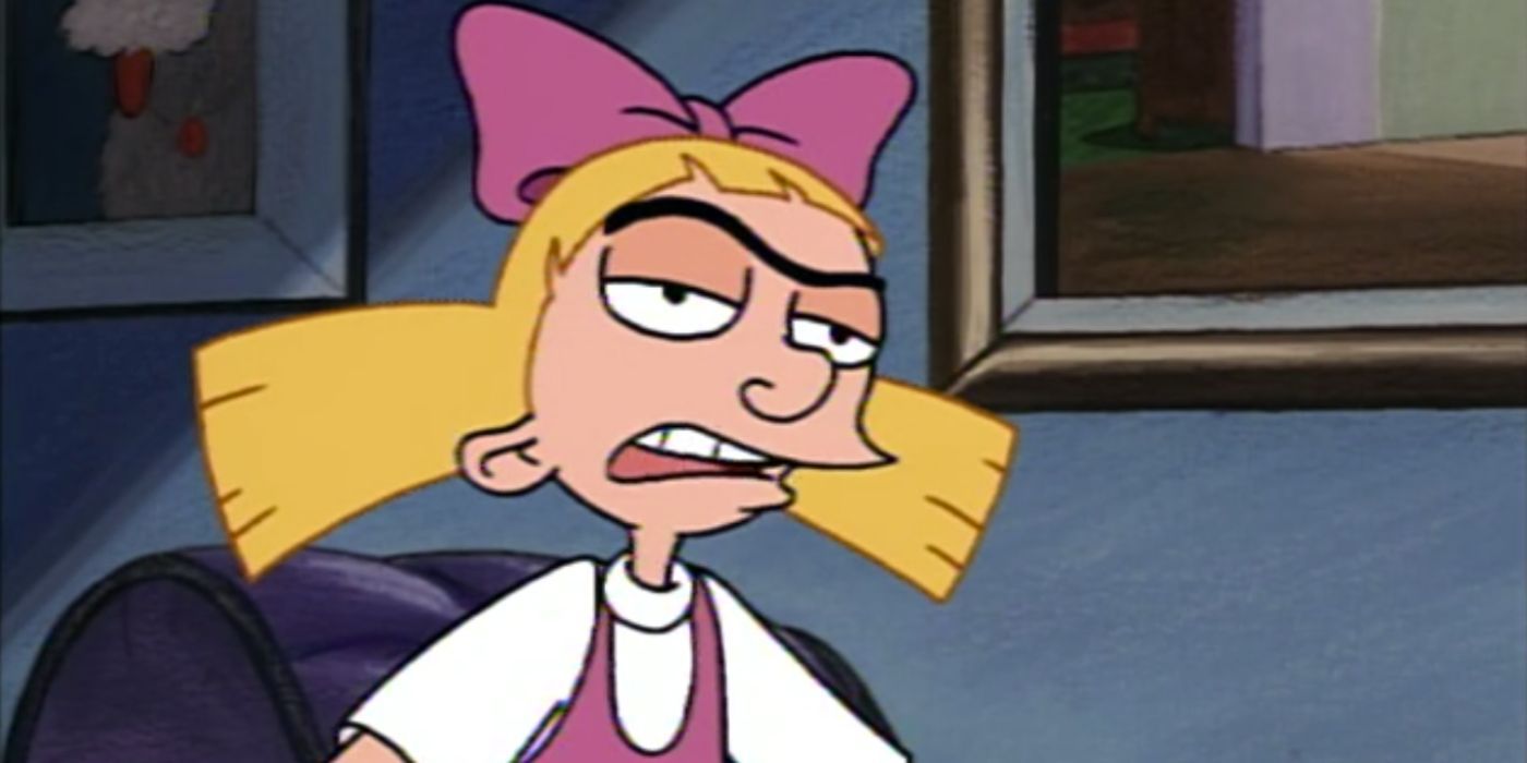 Helga looking annoyed in the Hey Arnold episode, 