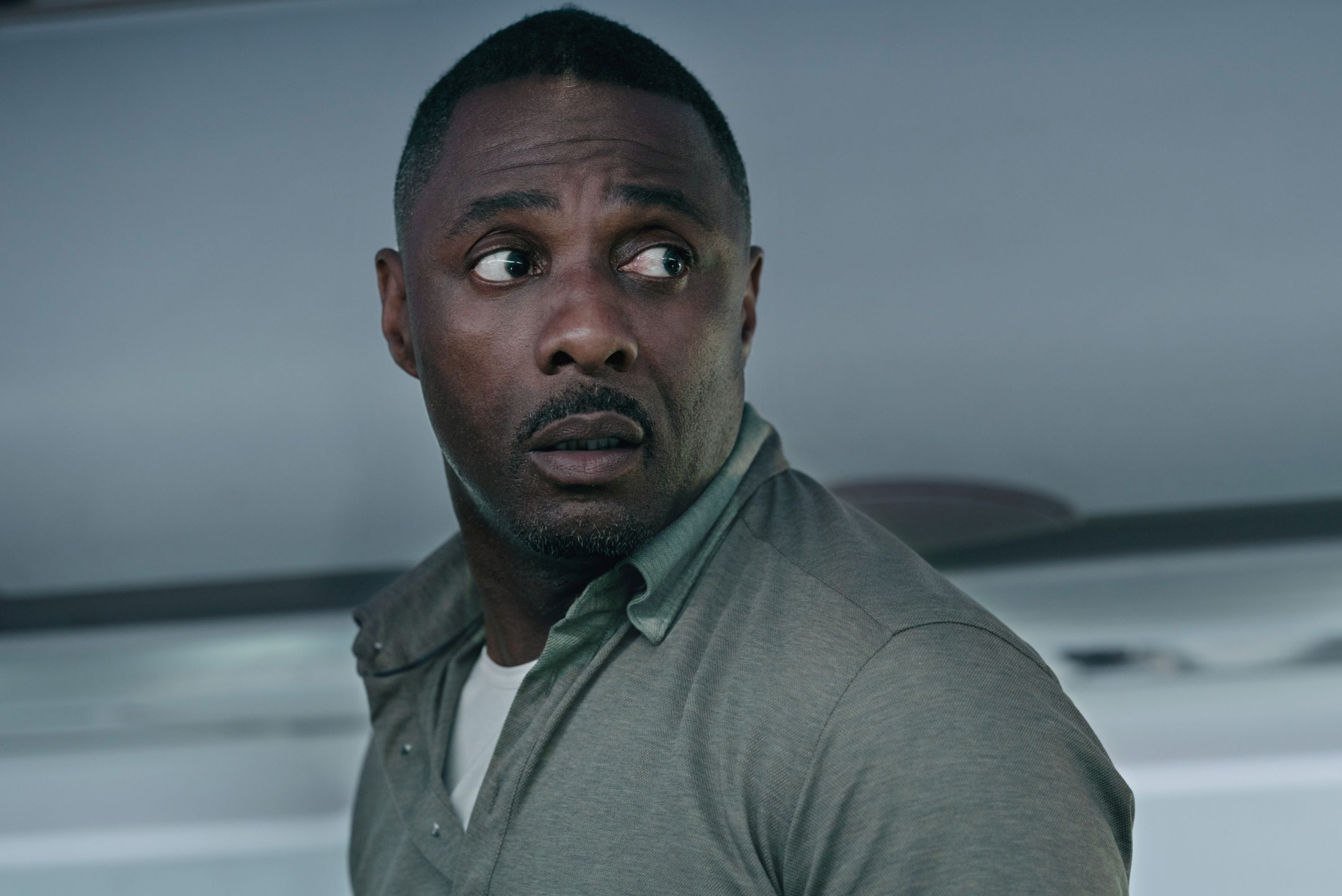 Idris Elba as Sam Nelson in Hijack