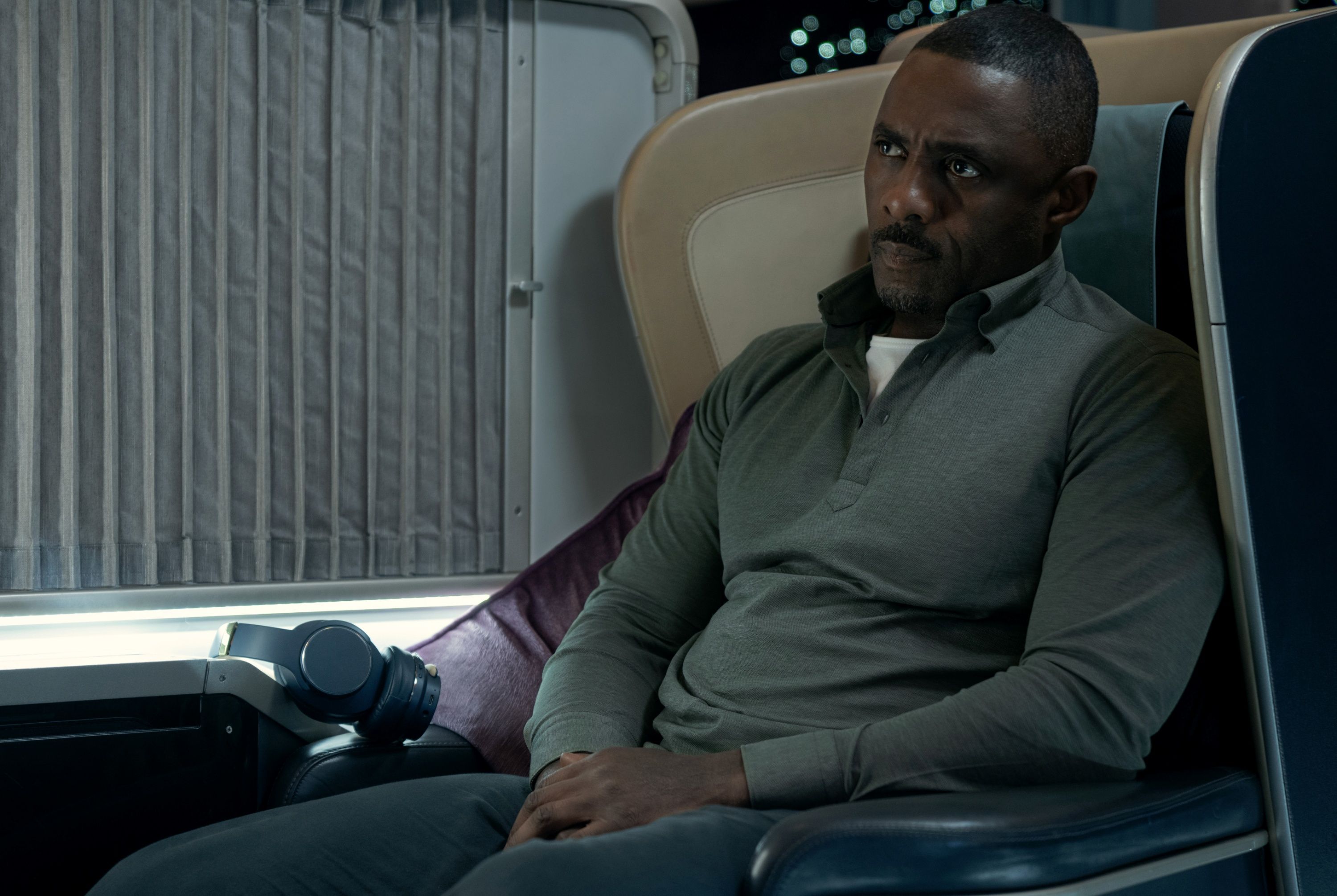 Idris Elba as Sam Nelson in Hijack