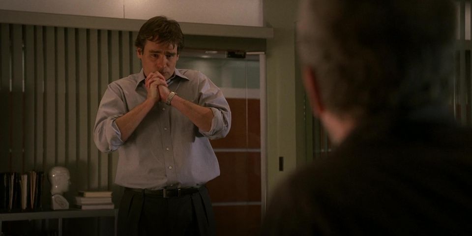 Robert Sean Leonard as Dr. James Wilson pleasing to House in 'House, M.D.'