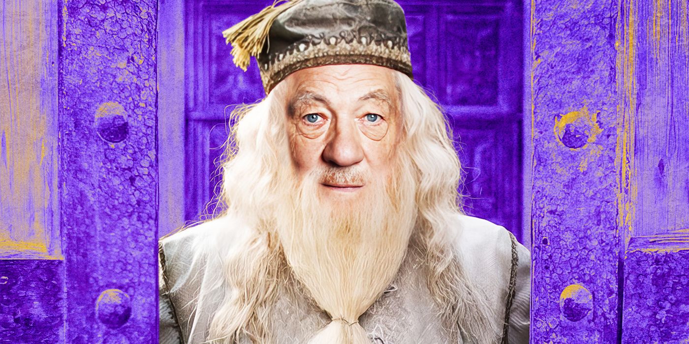 Imagining Ian McKellen as Dumbledore in the halls of Hogwarts