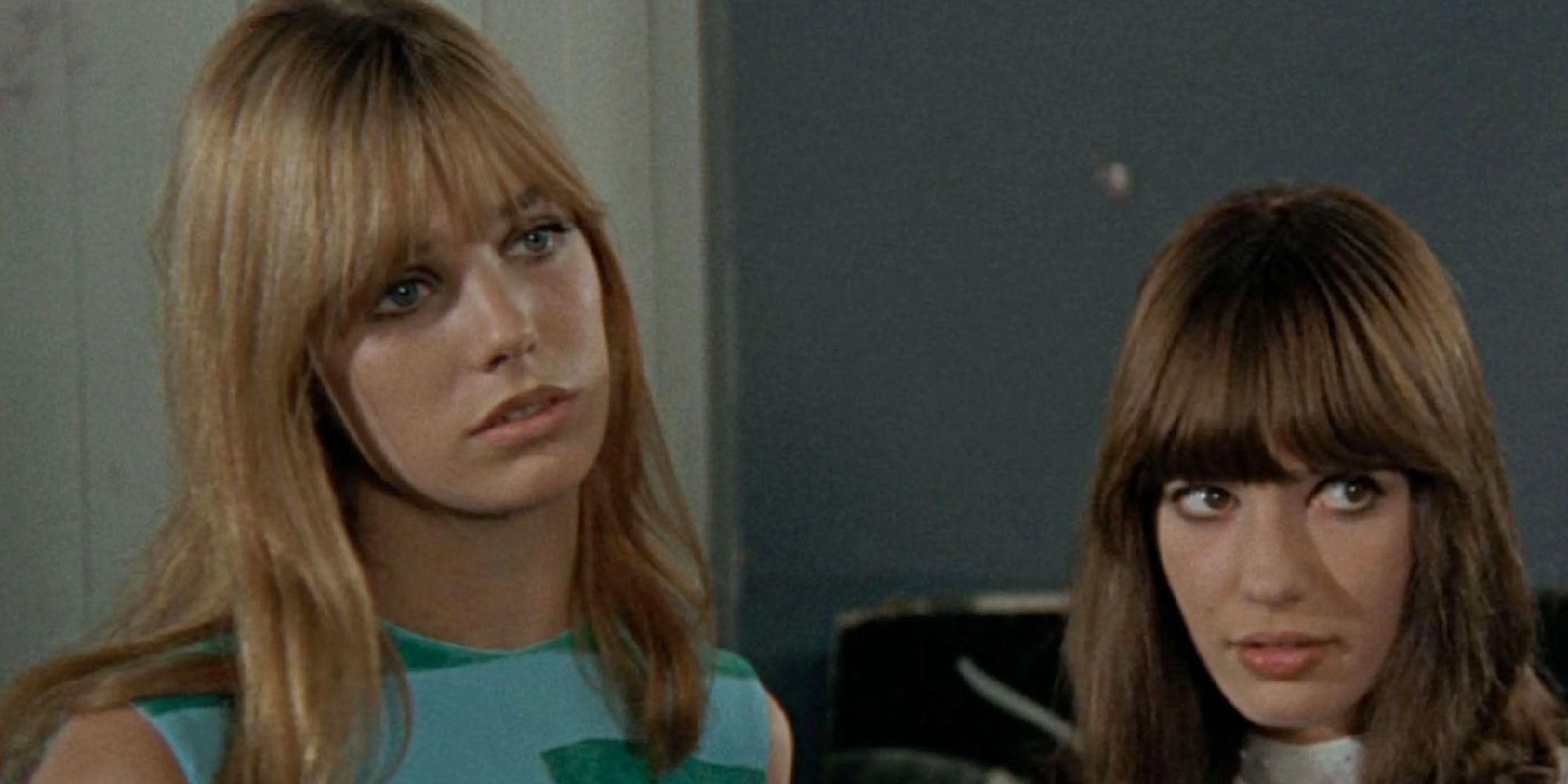 Jane Birkin and Gillian Hills in Blow-Up