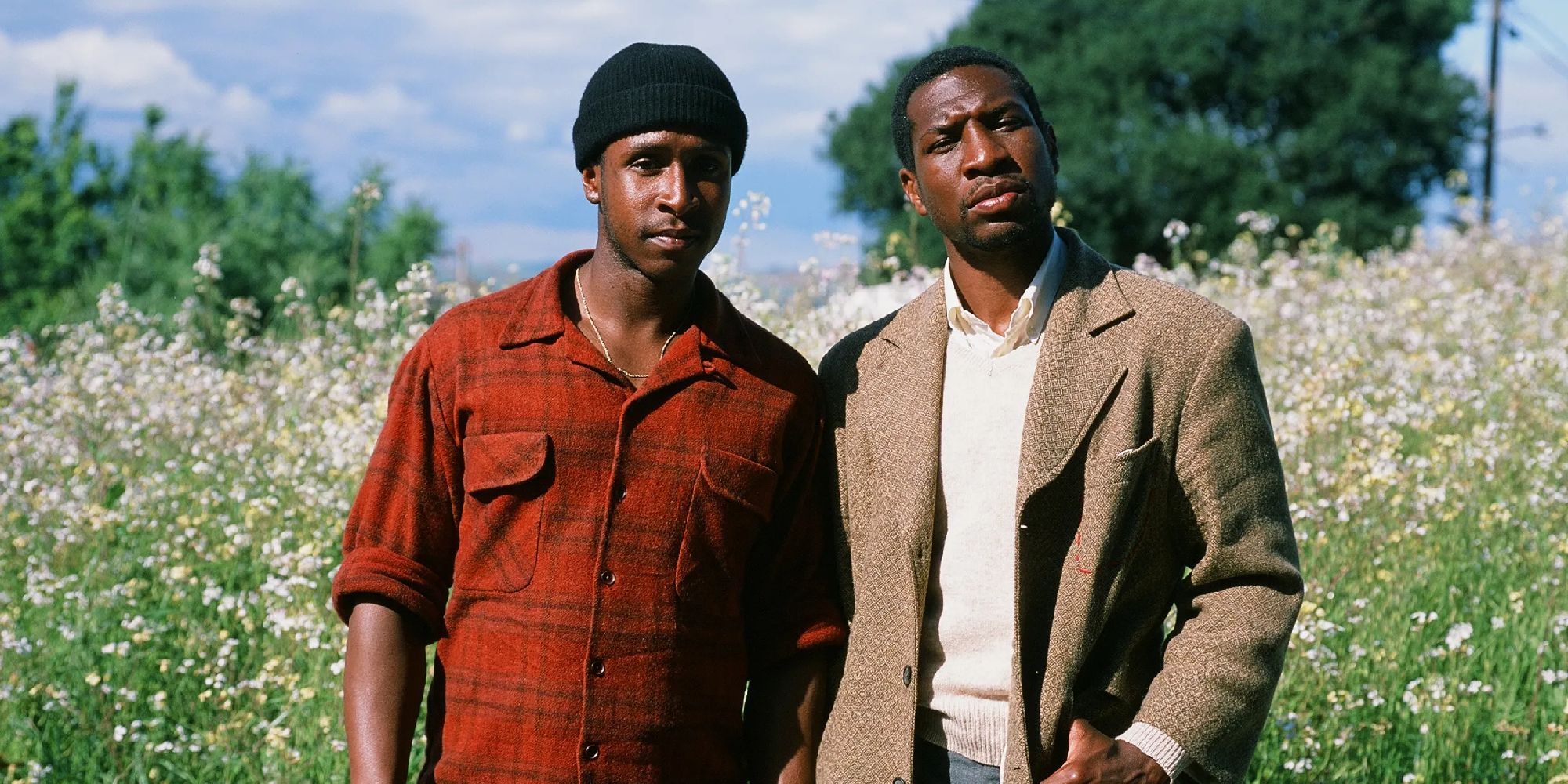 Jimmie Falls and Jonathan Majors in Last Black Man in San Francisco 