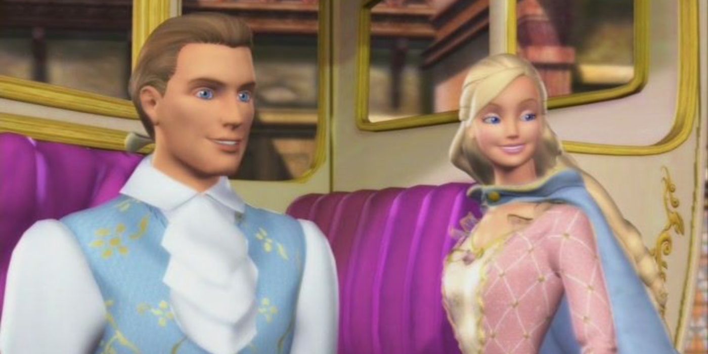 Julian and Barbie in 'Barbie as the Princess and the Pauper.' 