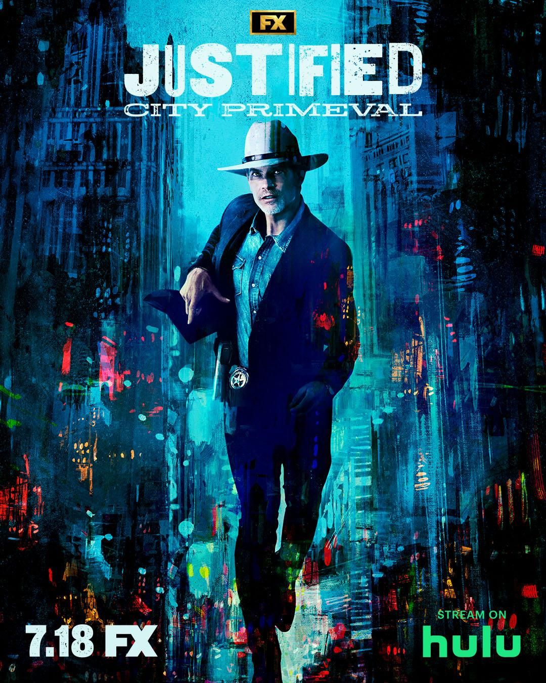 Justified City Primeval TV Show Poster