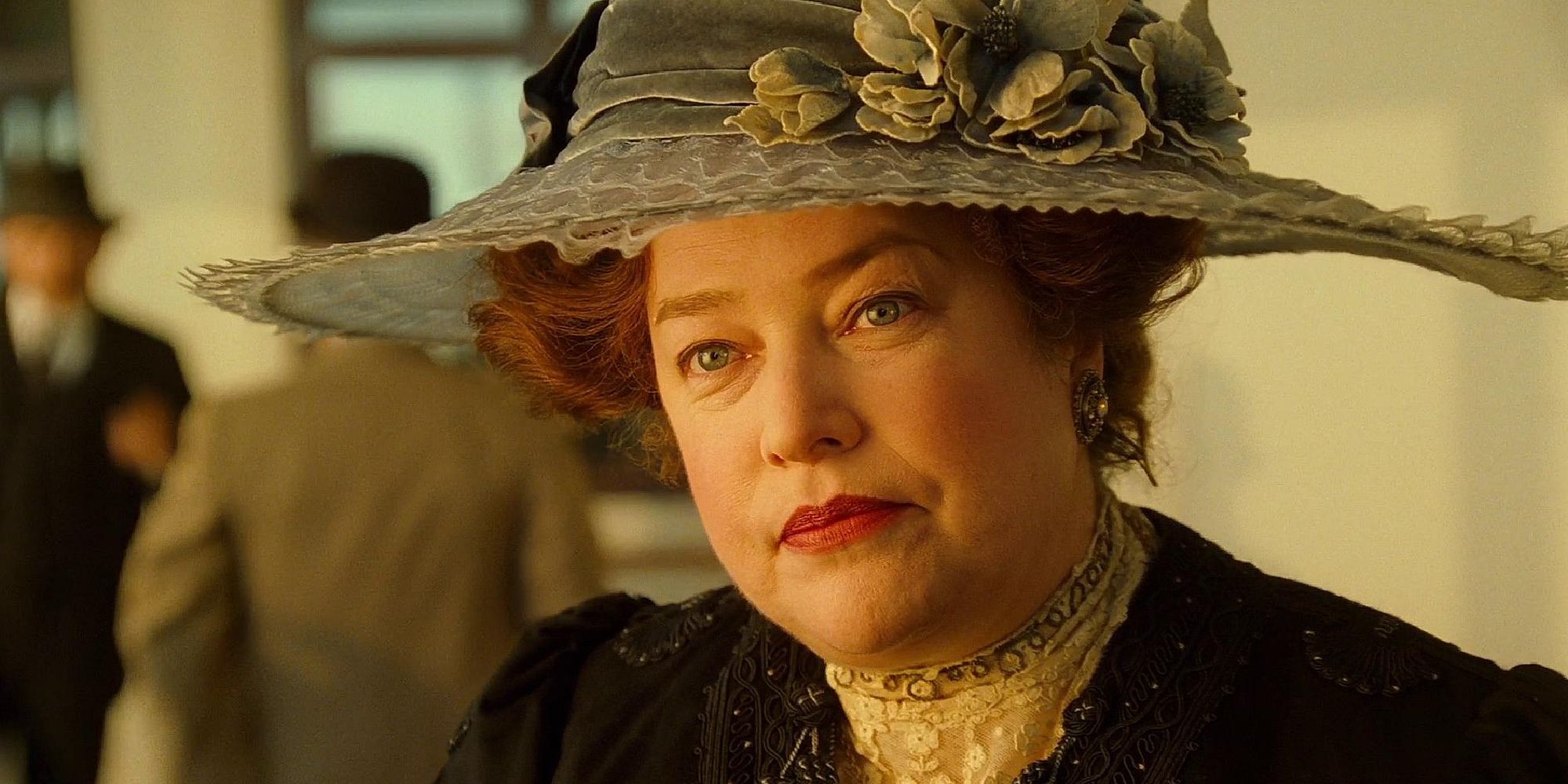 Kathy Bates as Molly Brown in Titanic