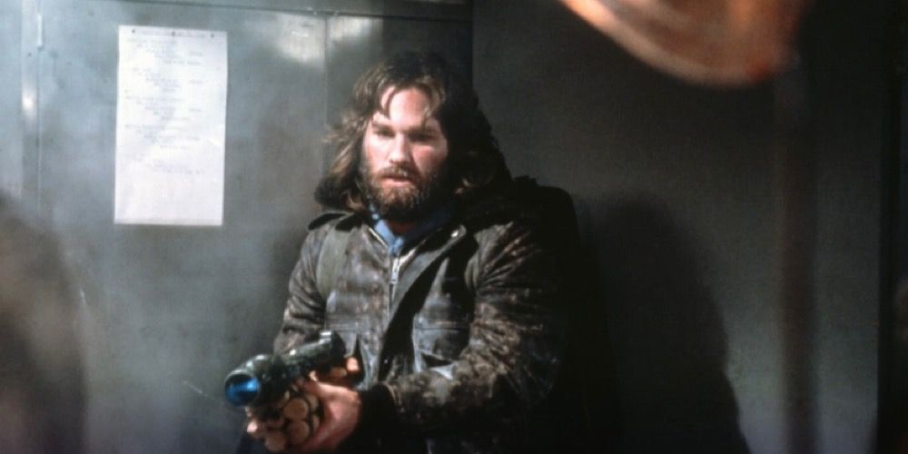 Kurt Russell R.J. MacReady in The Thing.