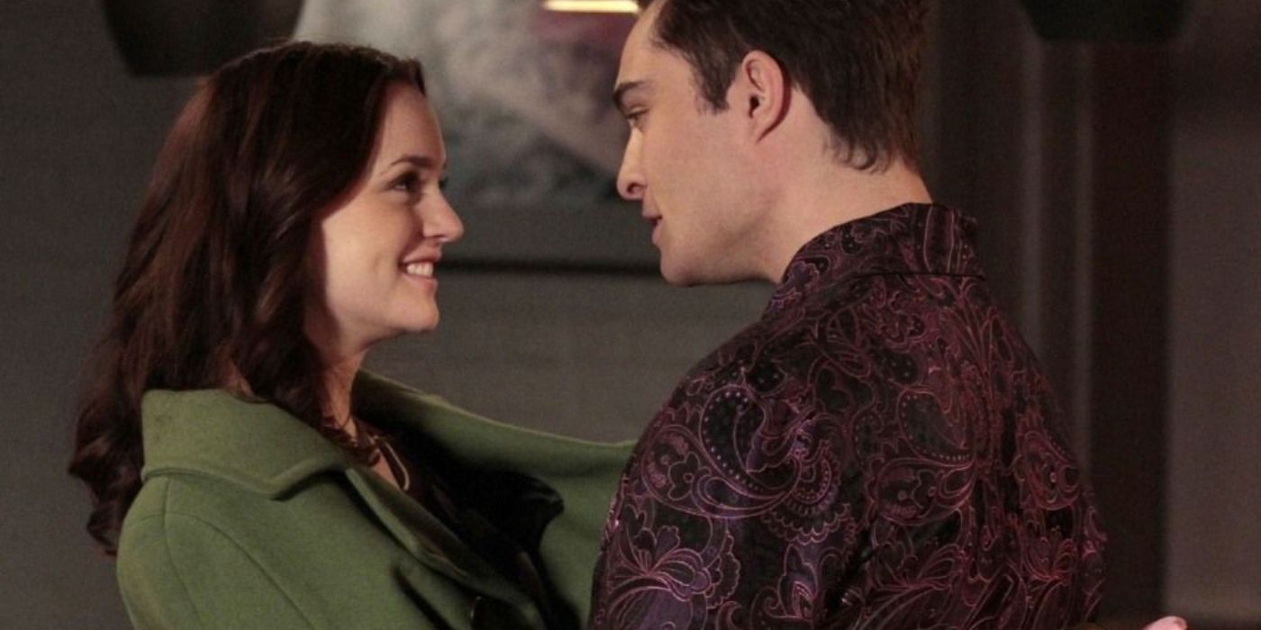 Leighton Meester and Ed Westwick as Blair and Chuck in Gossip Girl 3