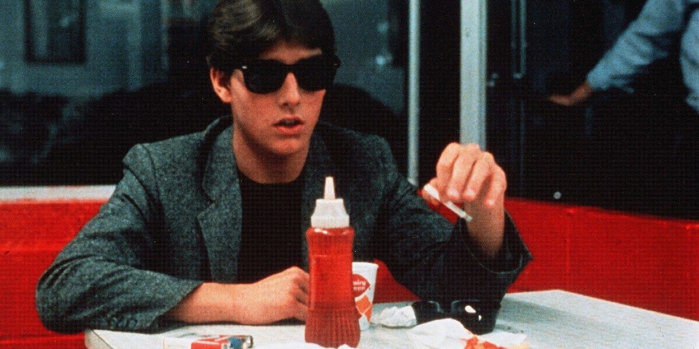 Tom Cruise dans le rôle de Joel Goodsen dans Risky Business (1983)