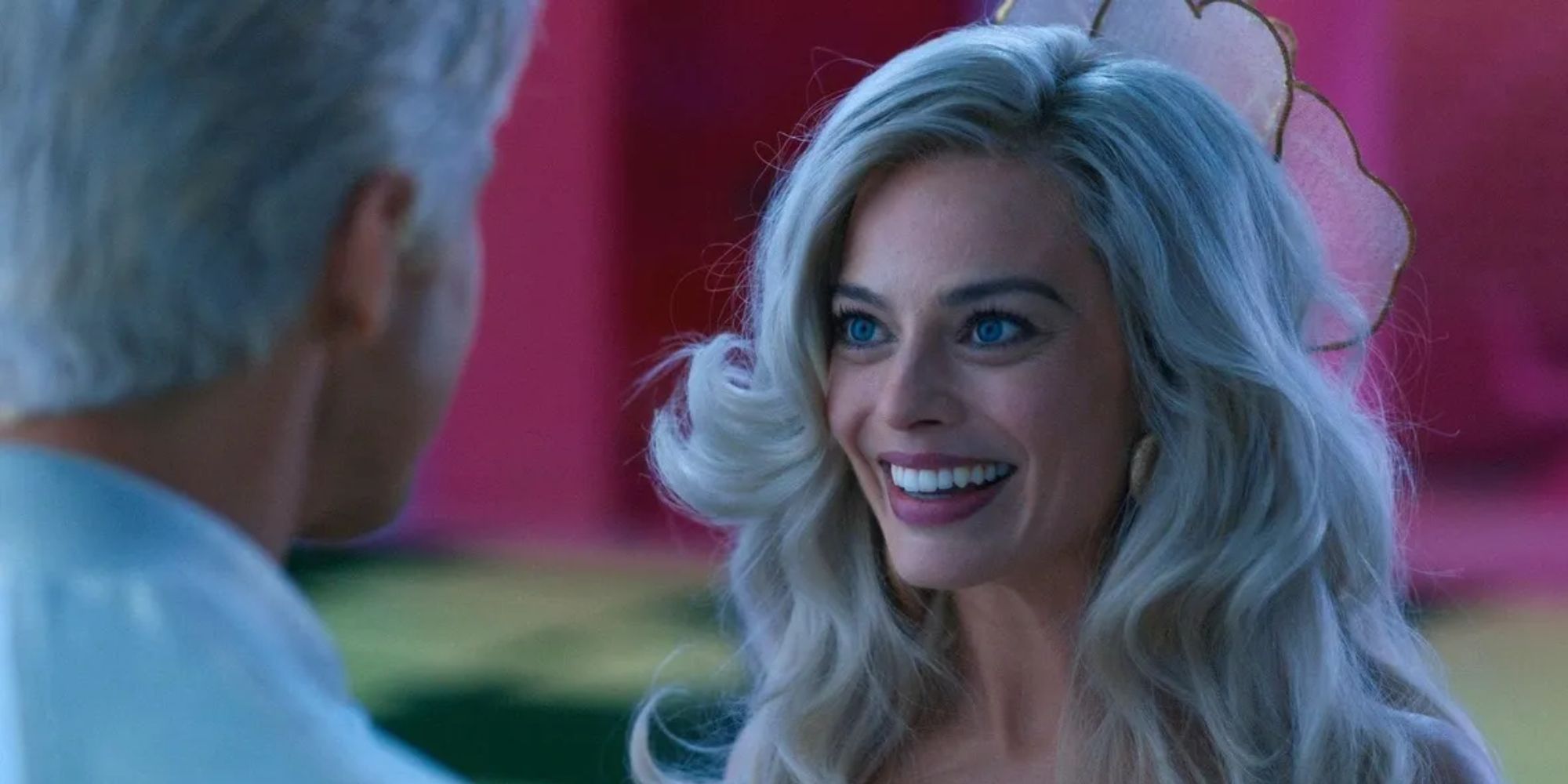 Margot Robbie Smiling in Barbie