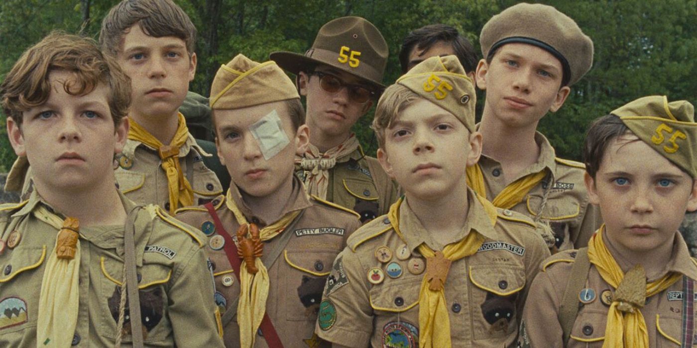 Moonrise Kingdom directed by Wes Anderson 