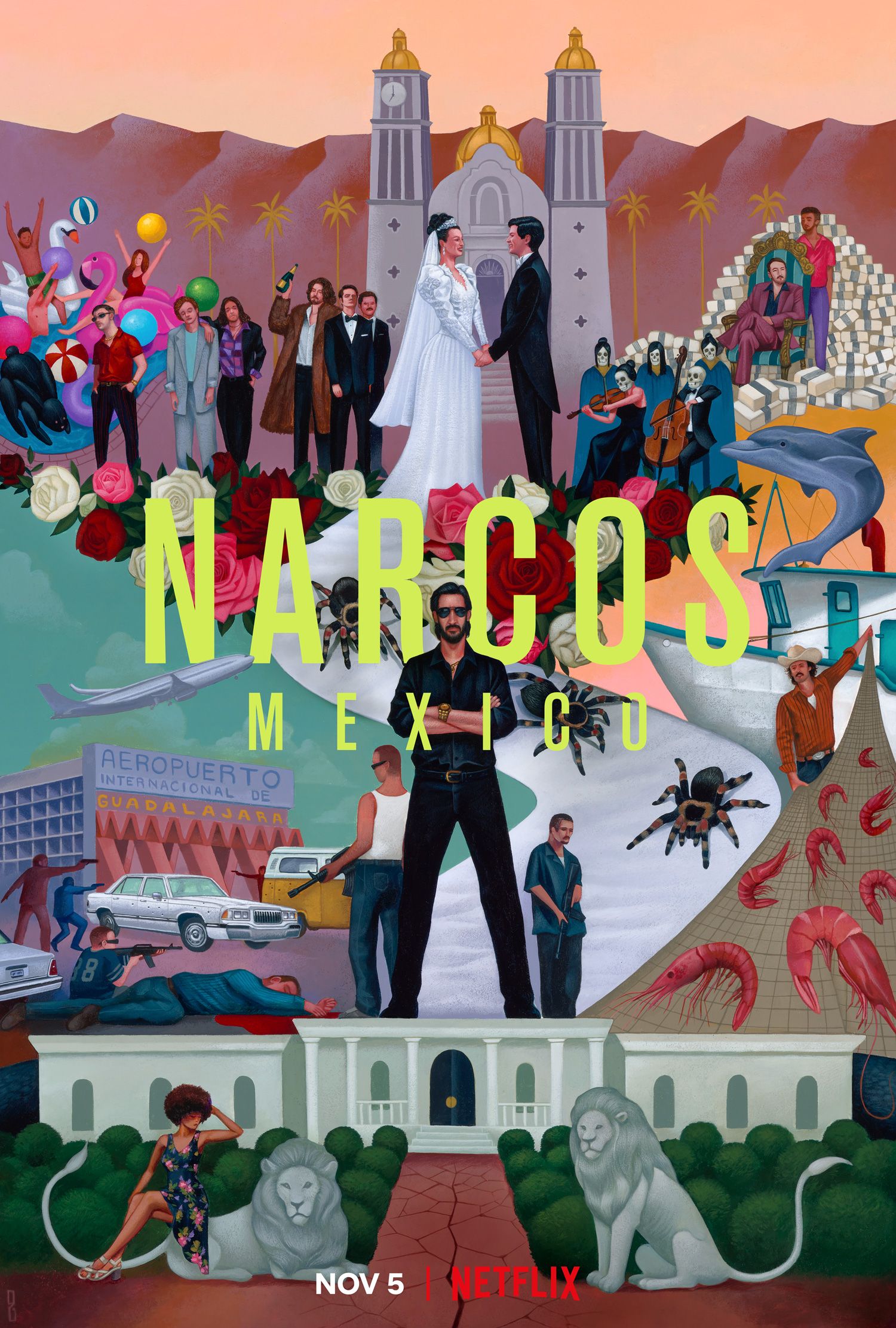 Narcos Mexico Netflix Poster