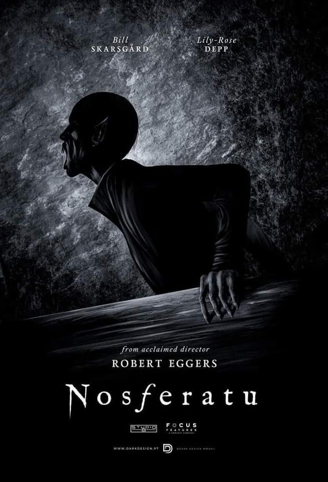 ‘Nosferatu’ Image — Nicholas Hoult Prepares to Face a Vampire