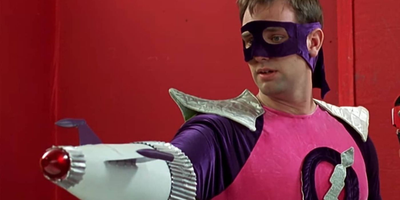Trey Parker as Joe Young aka Orgazmo in the 1997 movie, 'Orgazmo.' 