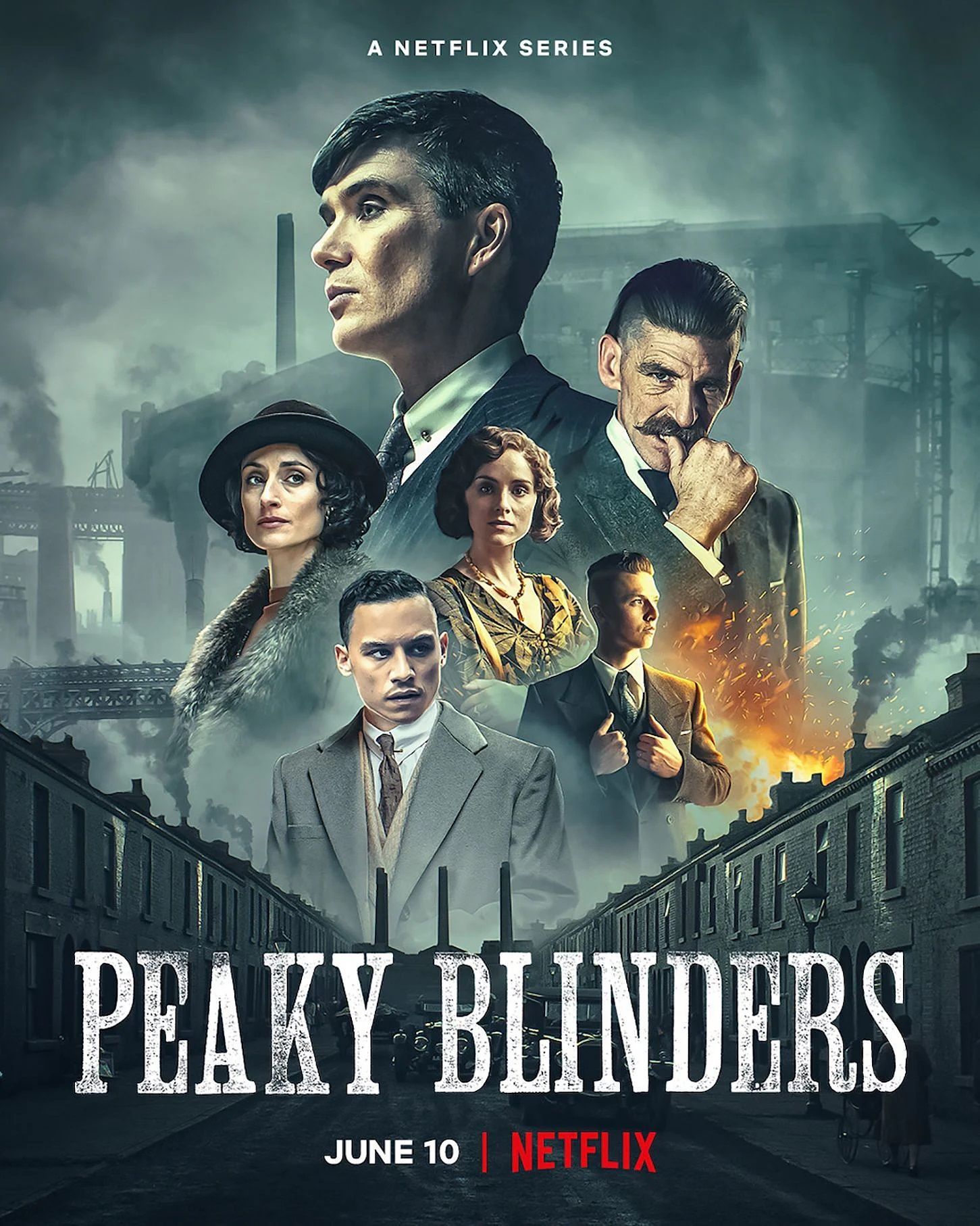 Pôster da Netflix de Peaky Blinders