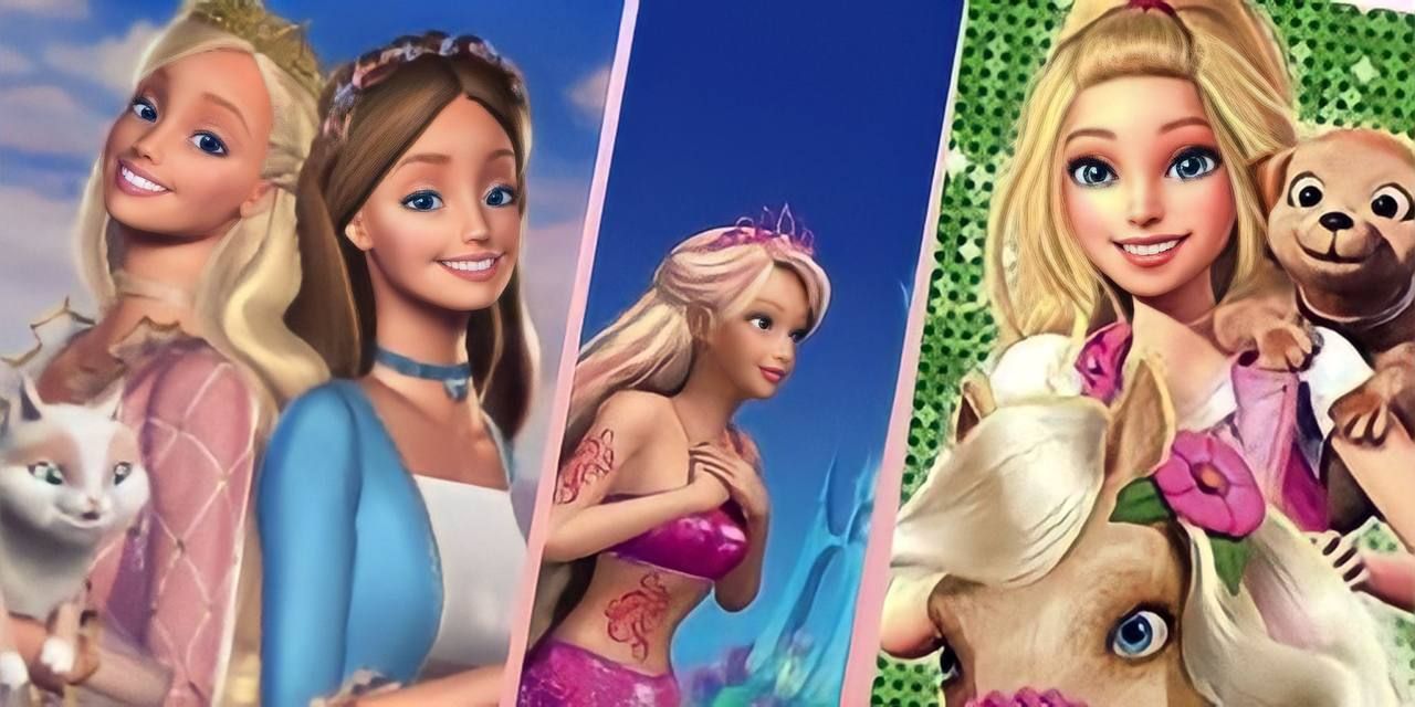 Barbie cartoon movies in 2024 english