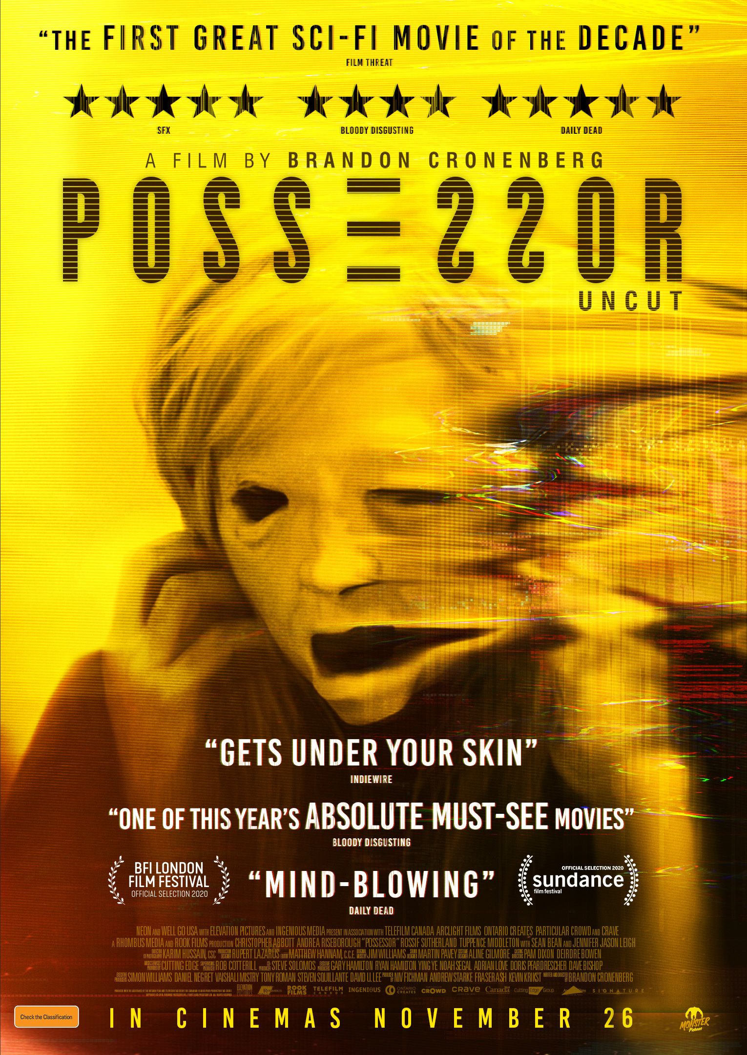 Possessor 2020 Film Poster