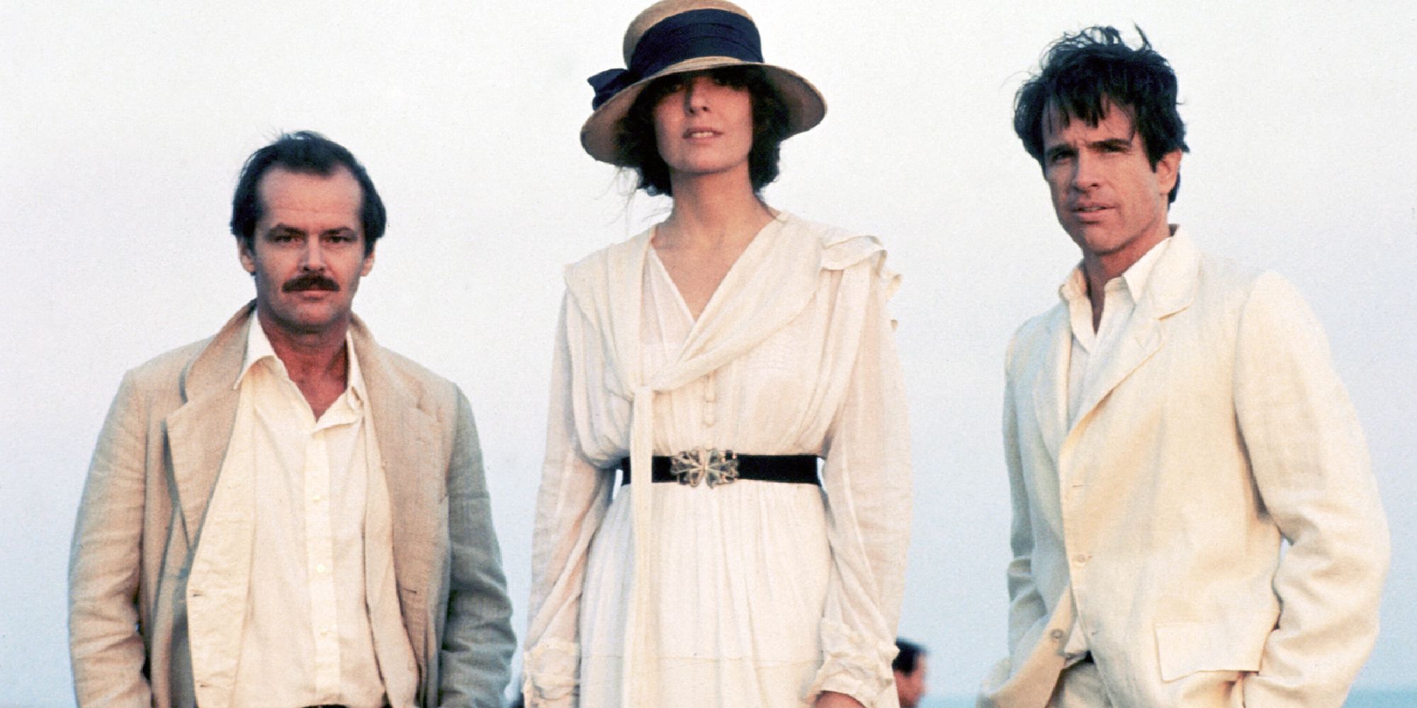 Jack Nicholson, Diane Keaton, and Warren Beatty in Reds - 1981