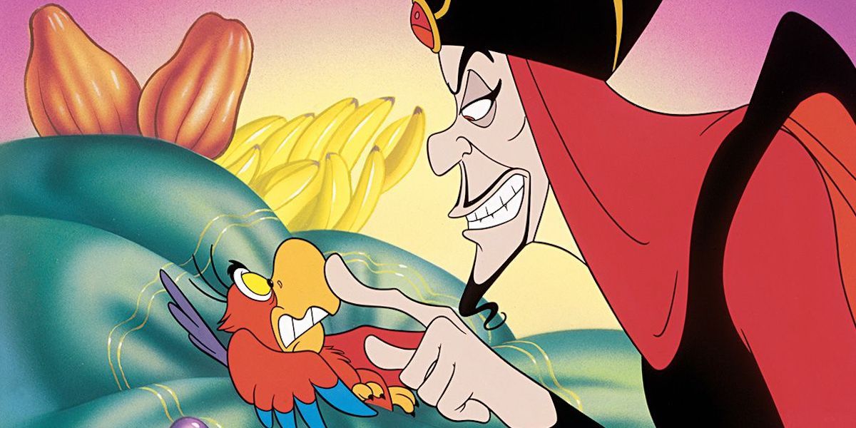 Iago and Jafar in The Return of Jafar (1994)