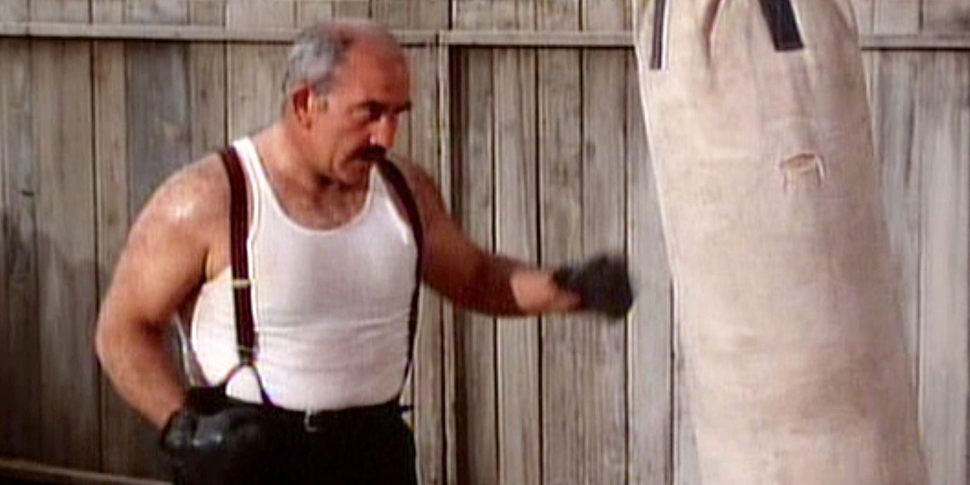 Ed Asner as Axel Jordache in the TV miniseries, 'Rich Man, Poor Man.' 