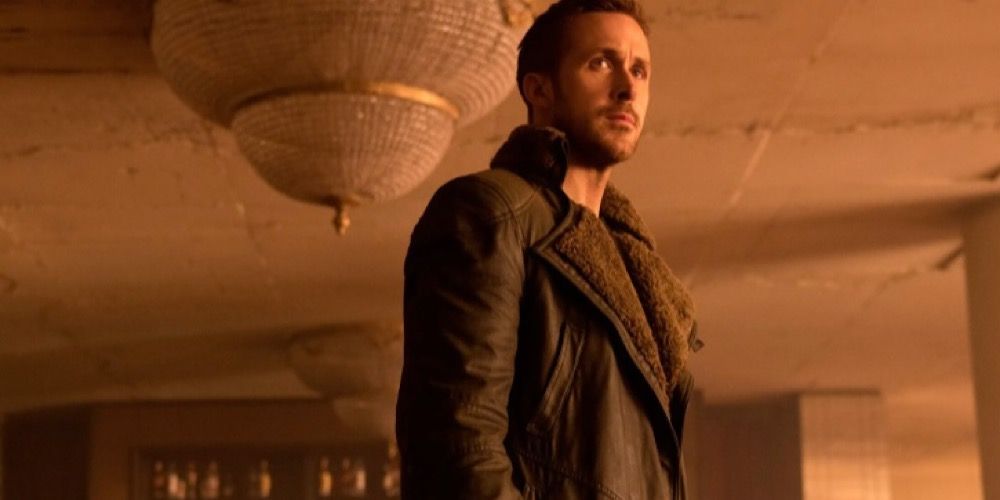 Ryan Gosling as Officer K in Blade Runner 2049.