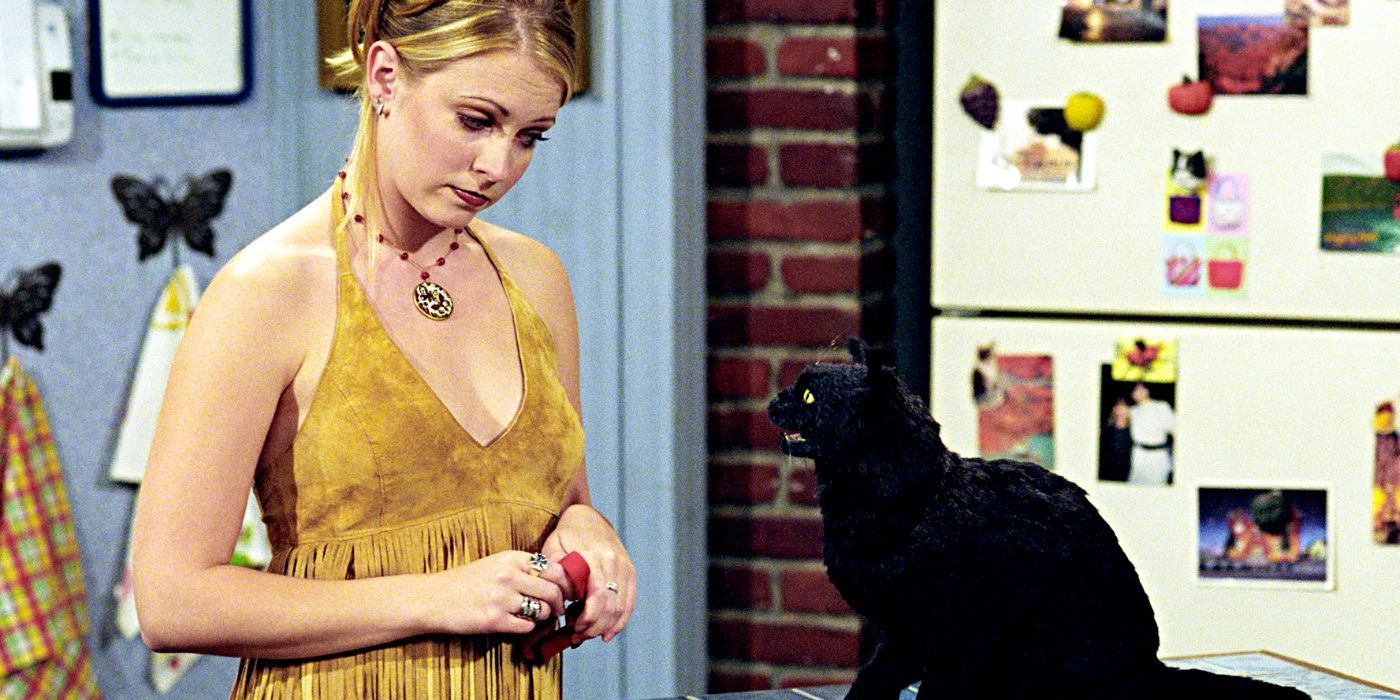 Sabrina Spellman and Salem Saberhagen In Sabrina the Teenage Witch