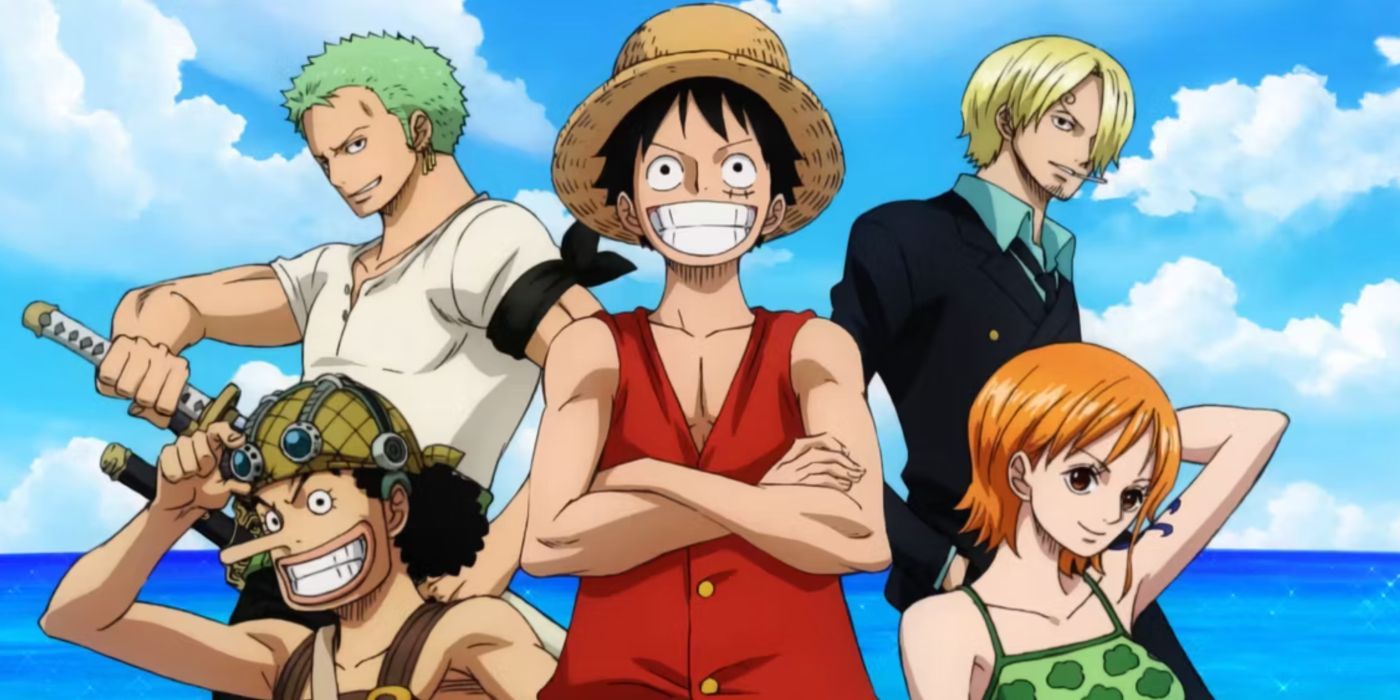 The crew of the East Blue Arc in 'One Piece'