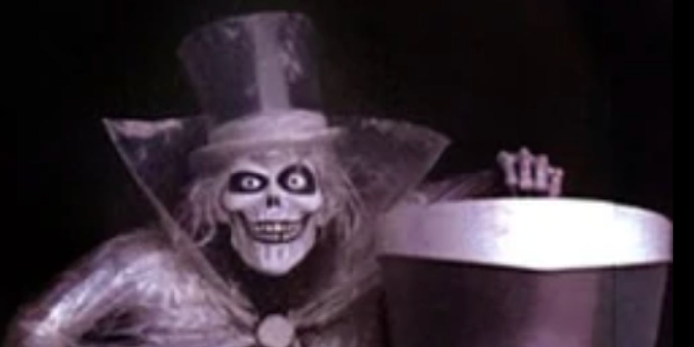 The original Hatbox Ghost from the Haunted Mansion