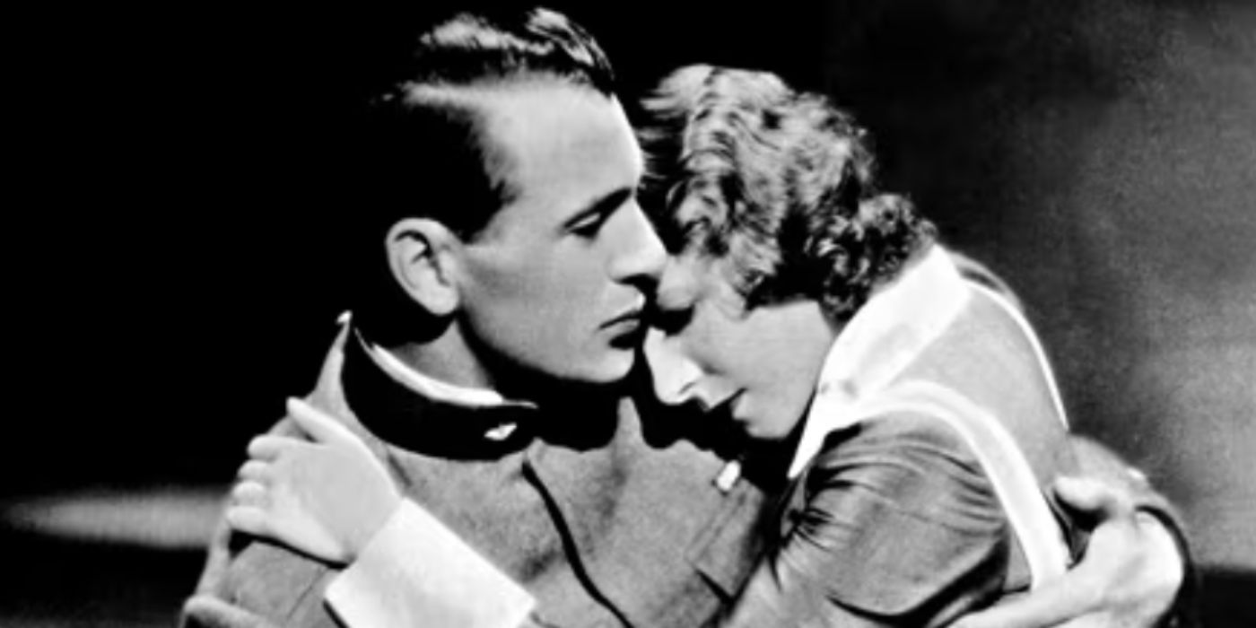 Gary Cooper and Helen Hayes in 'A Farewell to Arms'