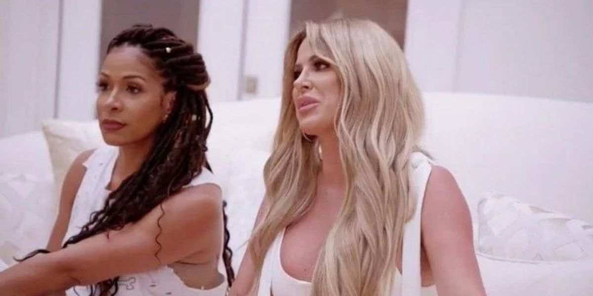 Sheree Whitfield and Kim Zolciak-Biermann RHOA