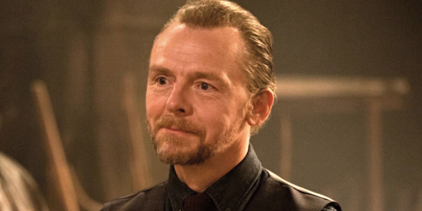Simon Pegg as Benji in Mission: Impossible- Dead Reckoning Part One