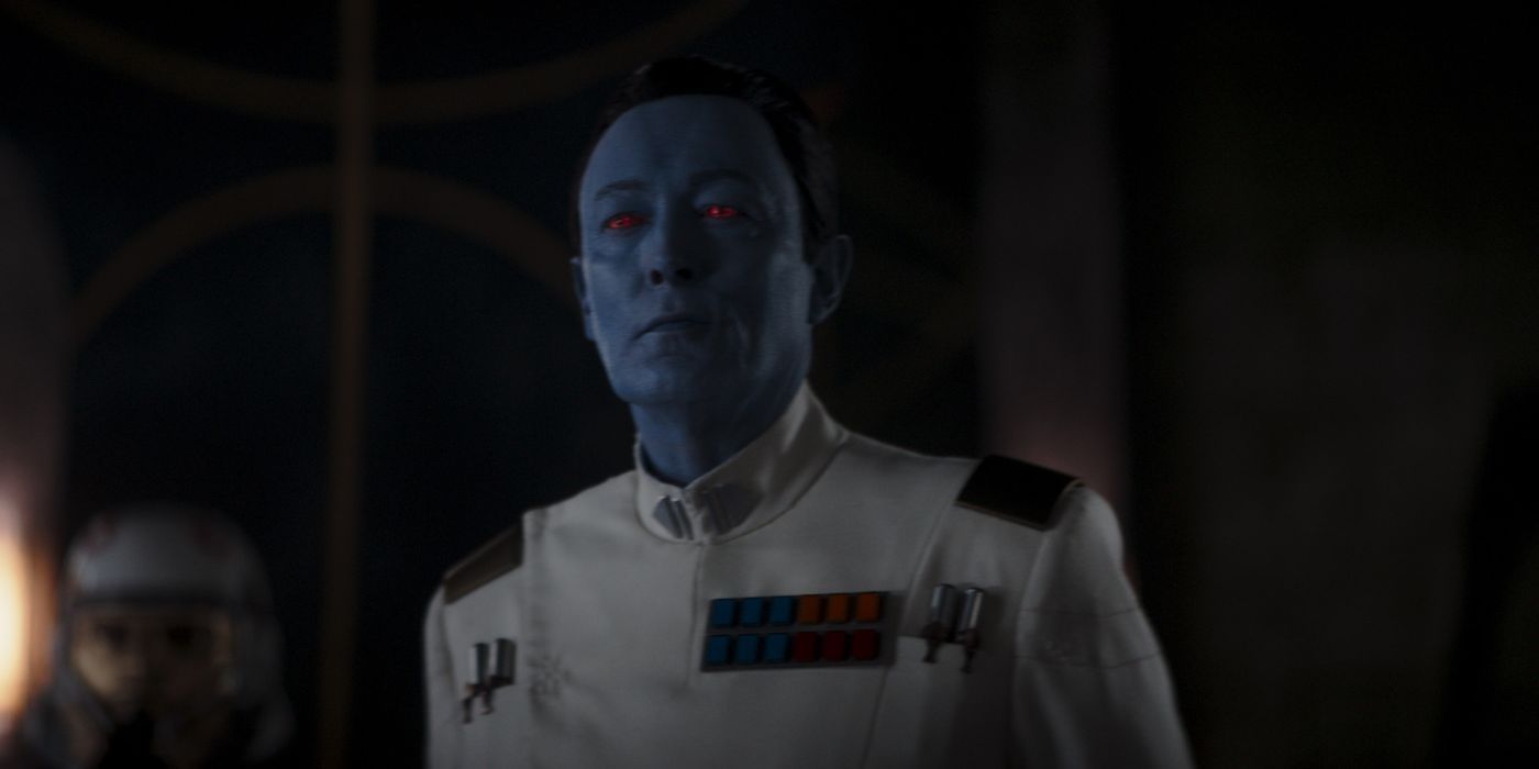 Lars Mikkelson as Grand Admiral Thrawn in Ahsoka 