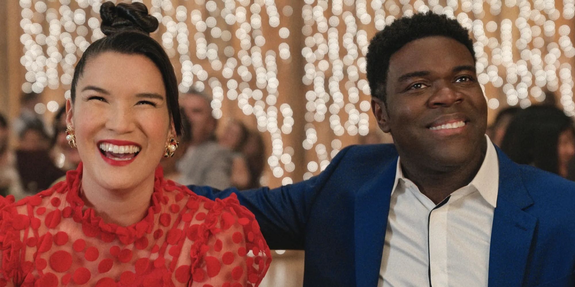 Aniq (Sam Richardson) et Zoe (Zoe Chao) au mariage