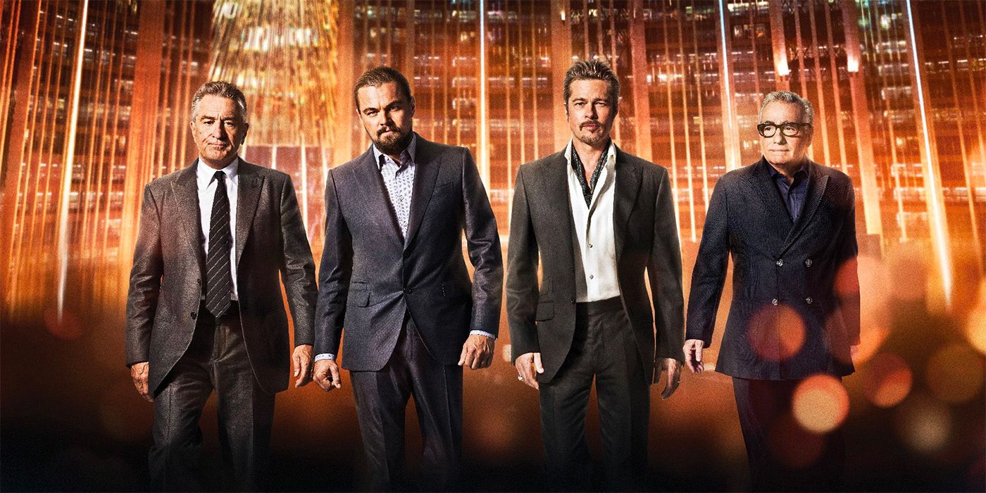 Robert De Niro, Leonardo Dicaprio, Brad Pitt, and Martin Scorsese in The Audition