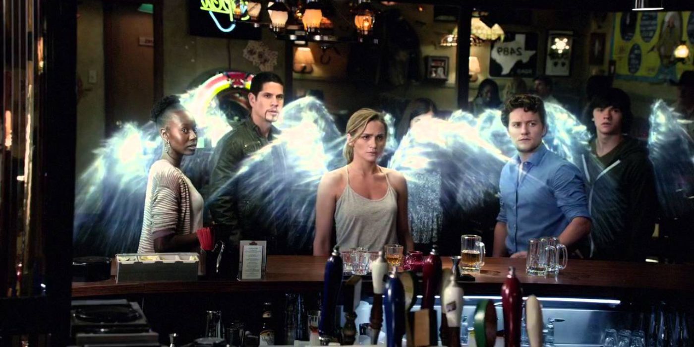 The Cast of The Messengers In The Title Sequence