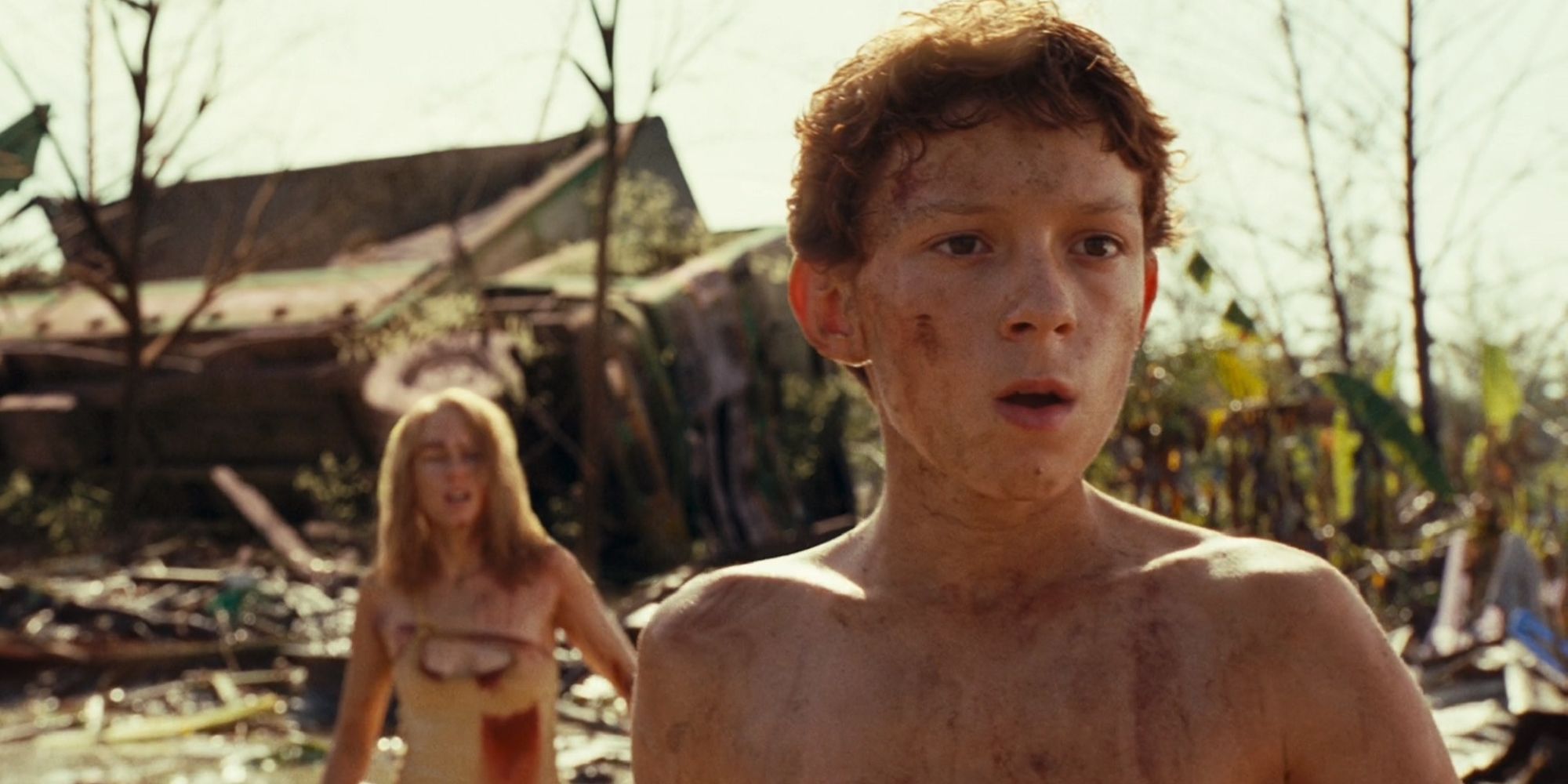 Tom Holland as Lucas In The Impossible