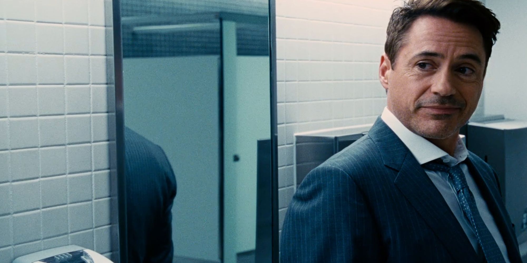 Robert Downey Jr dans le rôle de Hank Palmer dans The Judge