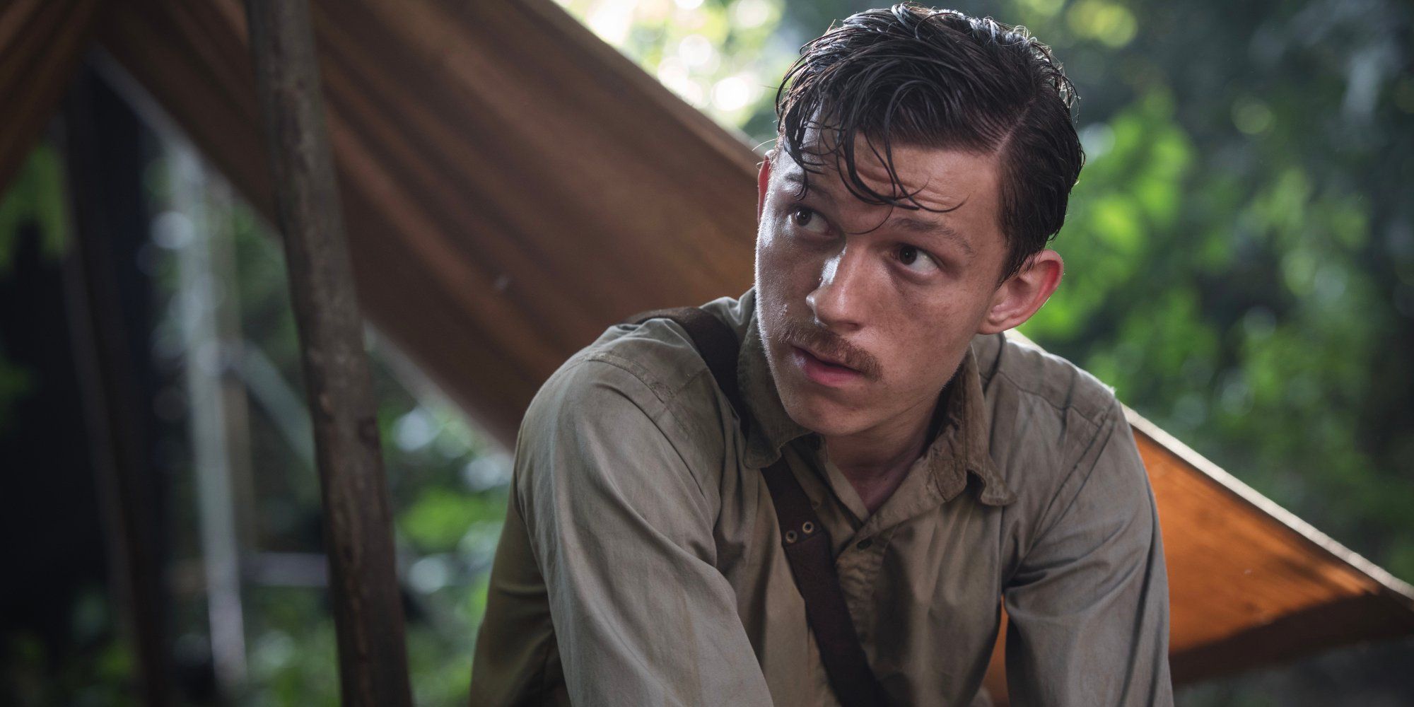 Tom Holland is Jake Fawcett in The Lost City of Z