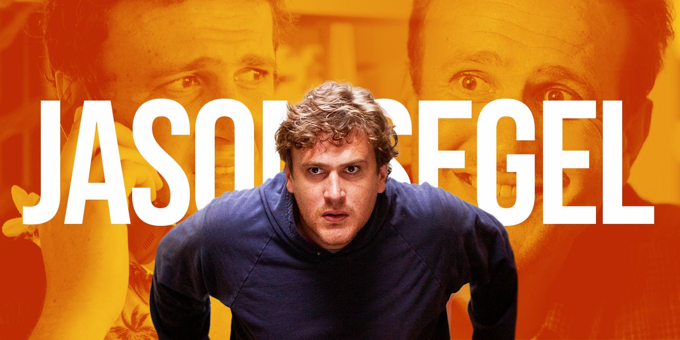 Still of Jason Segel with his name in BG
